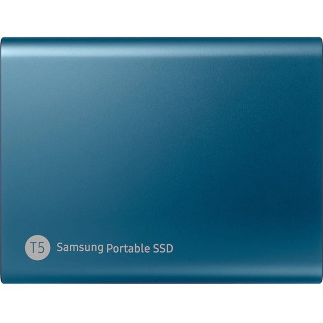 Samsung-IMSourcing T5 MU-PA500B/AM 500 GB Portable Solid State Drive - External - Blue