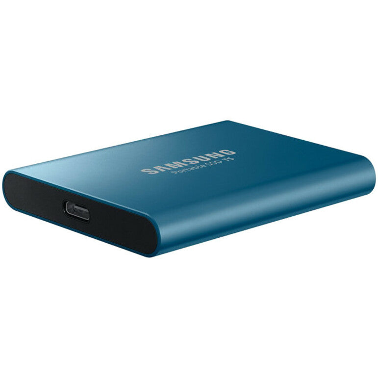 Samsung-IMSourcing T5 MU-PA500B/AM 500 GB Portable Solid State Drive - External - Blue