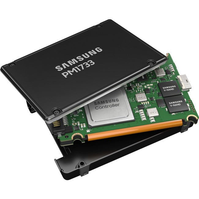 Samsung PM1733 MZWLR3T8HBLS-00007 3.84 TB Solid State Drive - 2.5 Internal - PCI Express NVMe (PCI Express 4.0 x4)"
