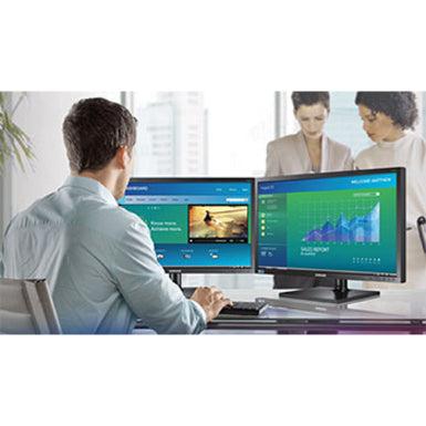 Samsung S24H850Qfn Computer Monitor 60.5 Cm (23.8") 2560 X 1440 Pixels Quad Hd Led Black