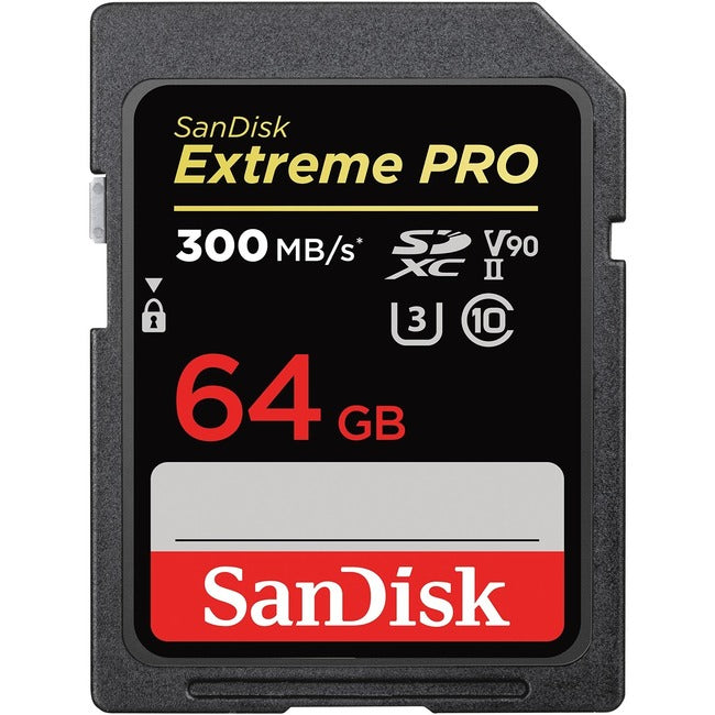 SanDisk Extreme Pro 64 GB UHS-II SDXC SDSDXDK-064G-ANCIN