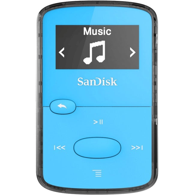 Sandisk Sdmx26-008G-G46B 8 Gb Flash Mp3 Player - Blue