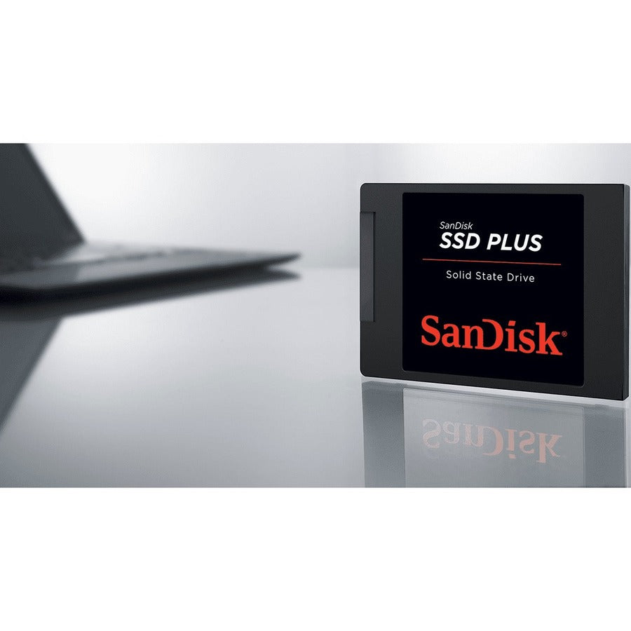 SanDisk SSD PLUS 2 TB Solid State Drive - 2.5 Internal - SATA (SATA/600)" SDSSDA-2T00-G26