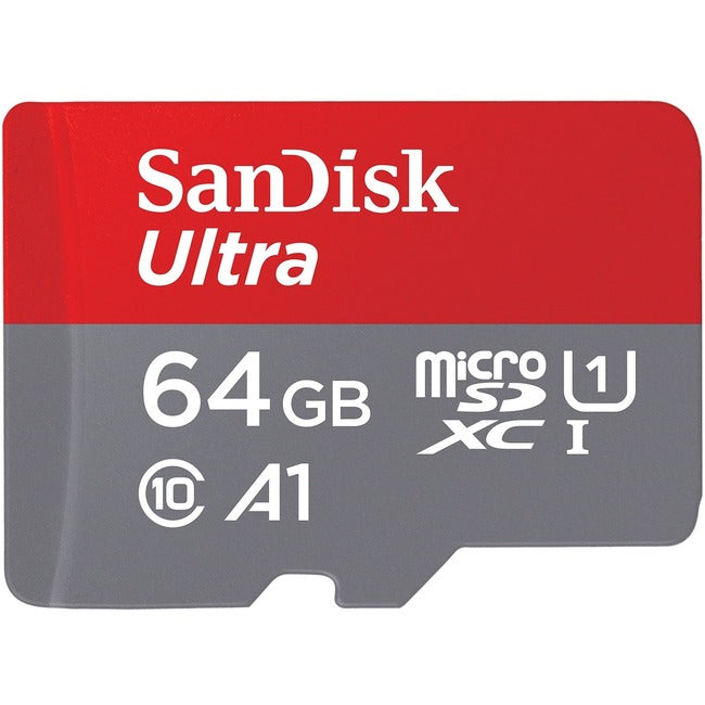 SanDisk Ultra 64 GB Class 10/UHS-I microSDXC SDSQUA4-064G-AN6MA