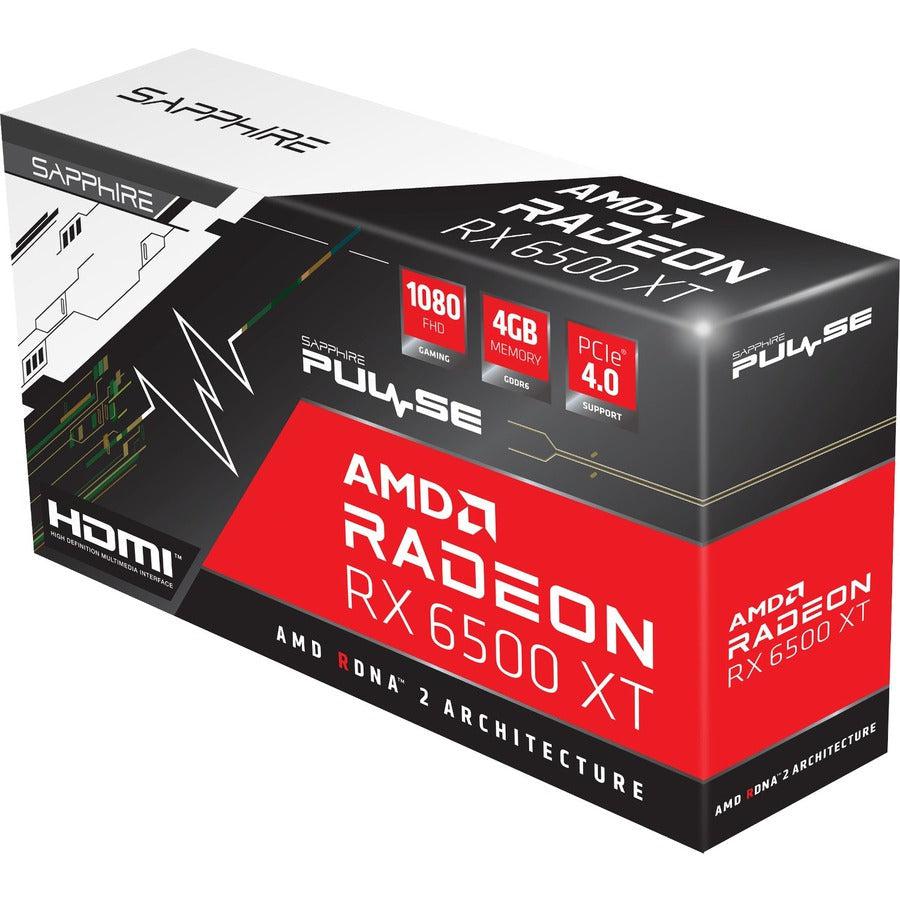 Sapphire AMD Radeon RX 6500 XT Graphic Card - 4 GB GDDR6 11314-01-20G