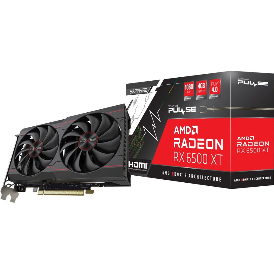Sapphire AMD Radeon RX 6500 XT Graphic Card - 4 GB GDDR6 11314-01-20G