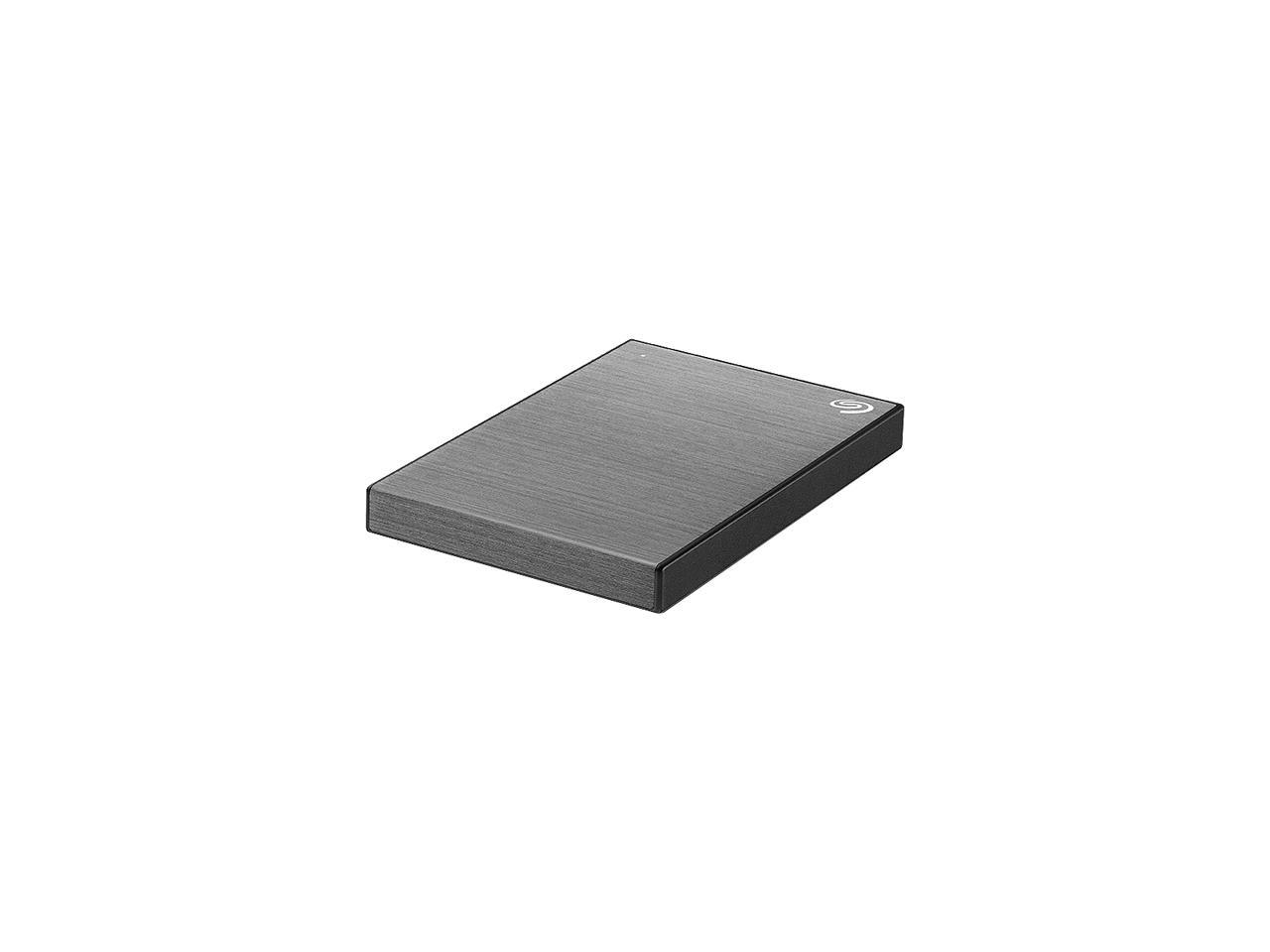 Seagate 1Tb Backup Plus Slim Portable External Hard Drive Usb 3.0 Sthn2000405 Space Gray + 1Yr Mylio Create + 2Mo Adobe Cc Photography