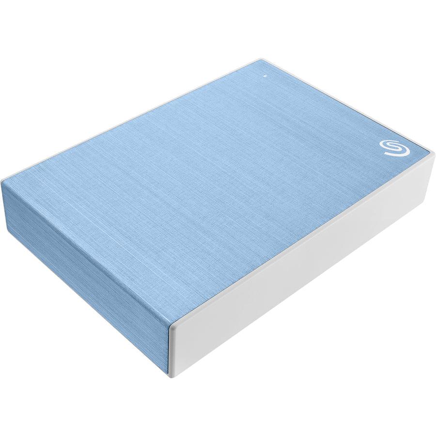 Seagate 2Tb Backup Plus Slim Portable External Hard Drive Usb 3.0 Sthn2000402 Light Blue + 1Yr Mylio Create + 2Mo Adobe Cc Photography