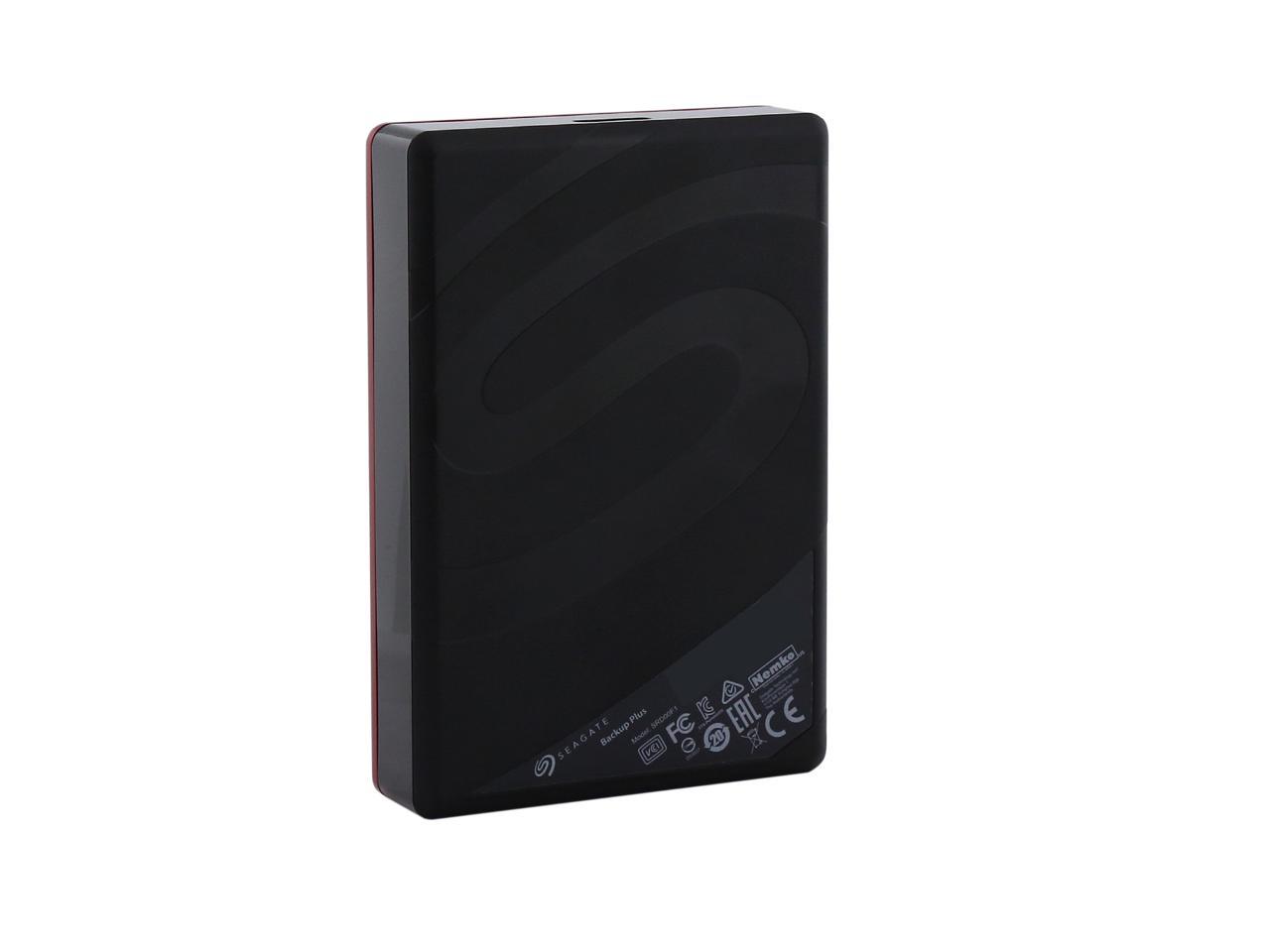 Seagate Backup Plus 5Tb Usb 3.0 Portable External Hard Drive - Stdr5000103 (Red)