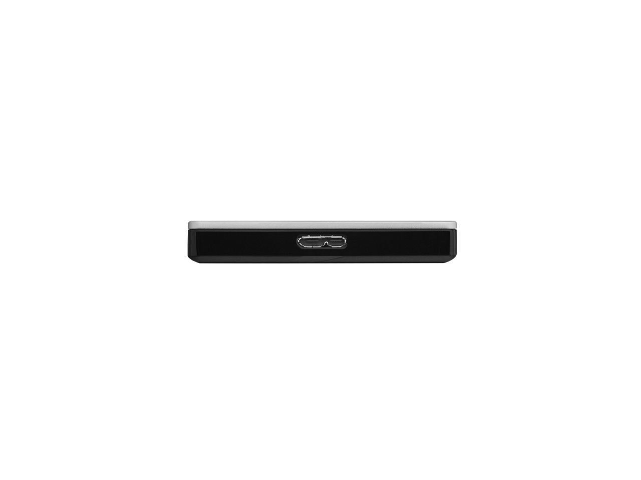Seagate Backup Plus Slim 1Tb Usb 3.0 Portable External Hard Drive - Stdr1000101 (Silver)