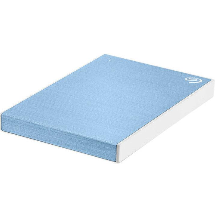 Seagate Backup Plus Slim Sthn1000402 1Tb Portable Hard Drive - External - Light Blue