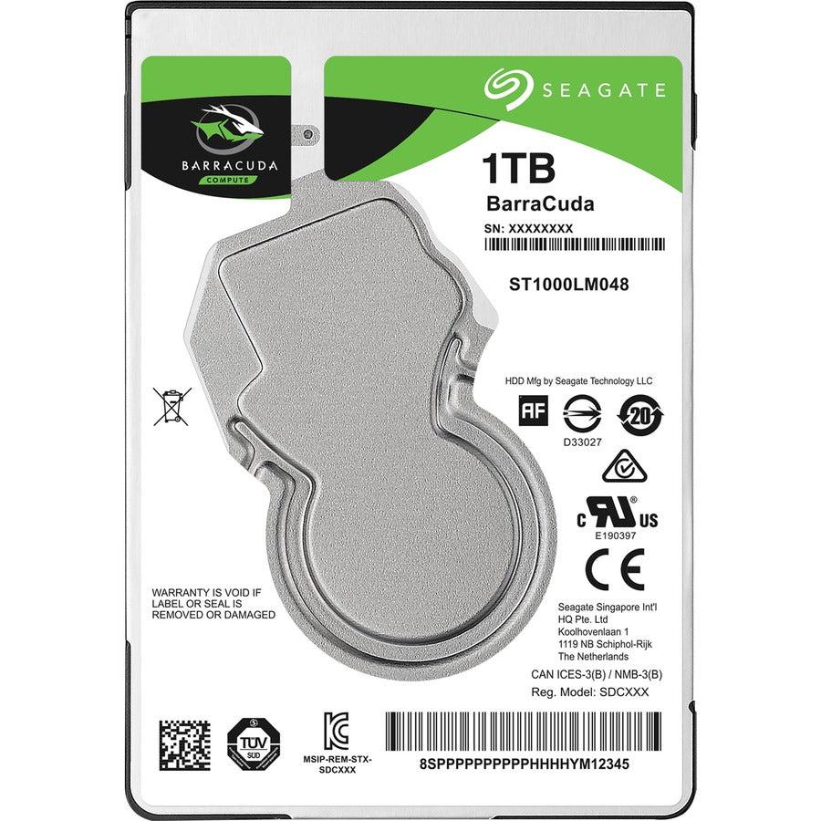 Seagate BarraCuda 2.5 Hard Drive 1TB ST1000LM048
