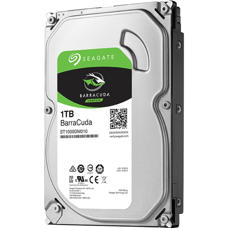 Seagate BarraCuda ST1000DM010 1 TB Hard Drive - 3.5 Internal - SATA" ST1000DM010-25PK