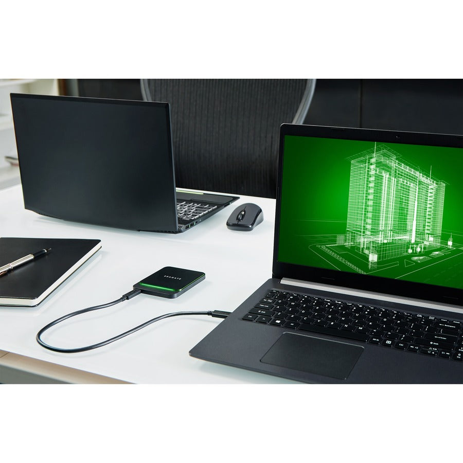 Seagate BarraCuda STJM1000400 1 TB Portable Solid State Drive - External