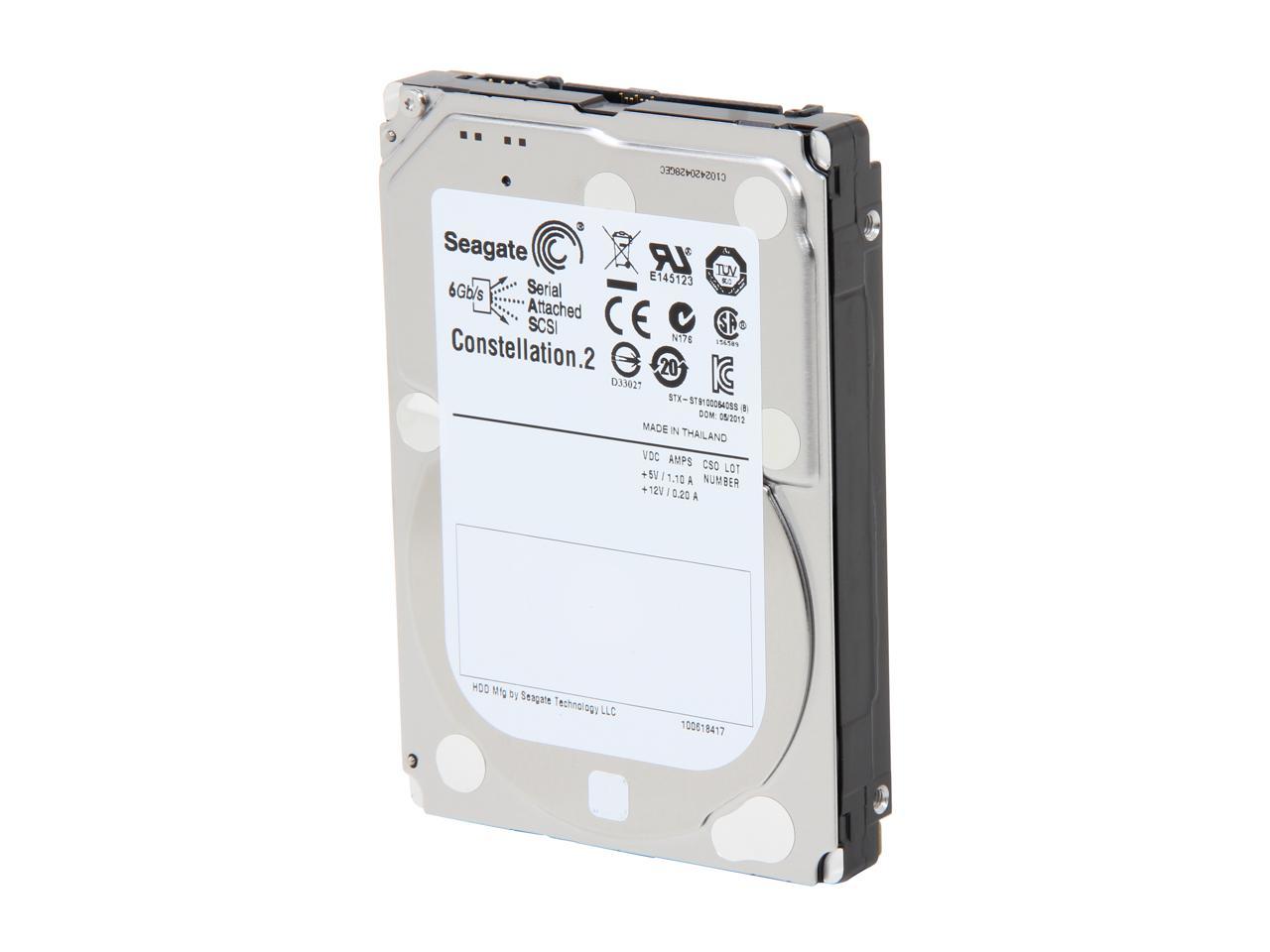 Seagate Constellation.2 ST91000640SS 1TB SAS Internal Hard Drive | TecISoft