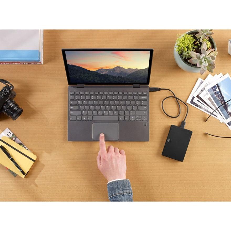 Seagate Expansion Portable 1Tb External Hard Drive Hdd - 2.5 Inch Usb 3.0, For Mac And Pc With Rescue Services (Stkm1000400)