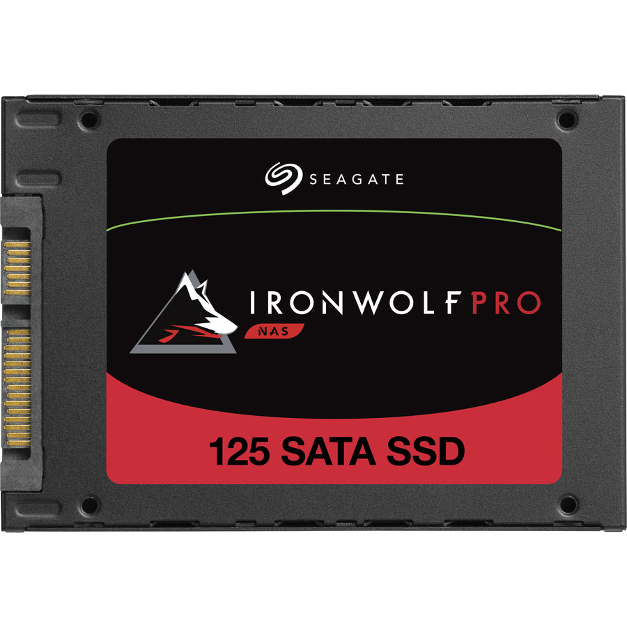 Seagate-IMSourcing IronWolf Pro 125 ZA1920NX10001 1.92 TB Solid State Drive - 2.5 Internal - SATA (SATA/600) - Conventional Magnetic Recording (CMR) Method"