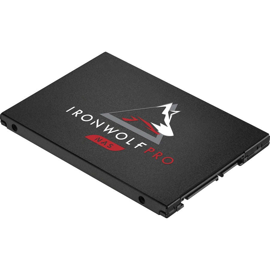 Seagate-IMSourcing IronWolf Pro 125 ZA3840NX10001 3.84 TB Solid State Drive - 2.5 Internal - SATA (SATA/600) - Conventional Magnetic Recording (CMR) Method"