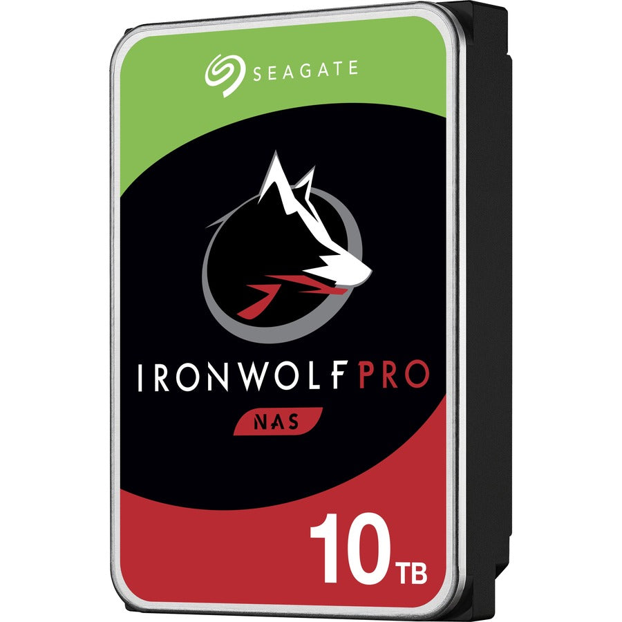 Seagate-IMSourcing IronWolf Pro ST10000NE0004 10 TB Hard Drive - 3.5 Internal - SATA (SATA/600)"