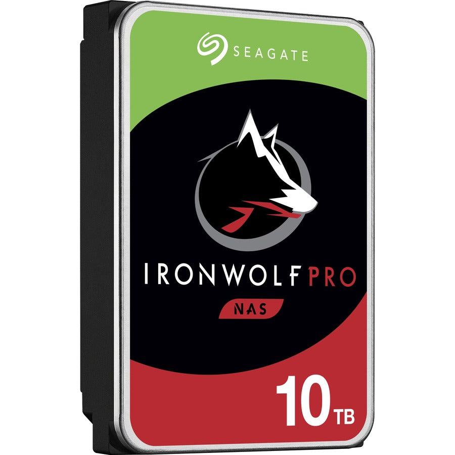 Seagate-IMSourcing IronWolf Pro ST10000NE0004 10 TB Hard Drive - 3.5 Internal - SATA (SATA/600)"