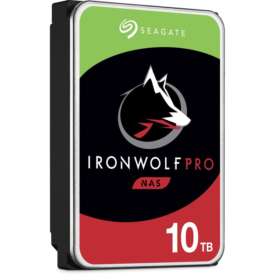Seagate-IMSourcing IronWolf Pro ST10000NE0004 10 TB Hard Drive - 3.5 Internal - SATA (SATA/600)"