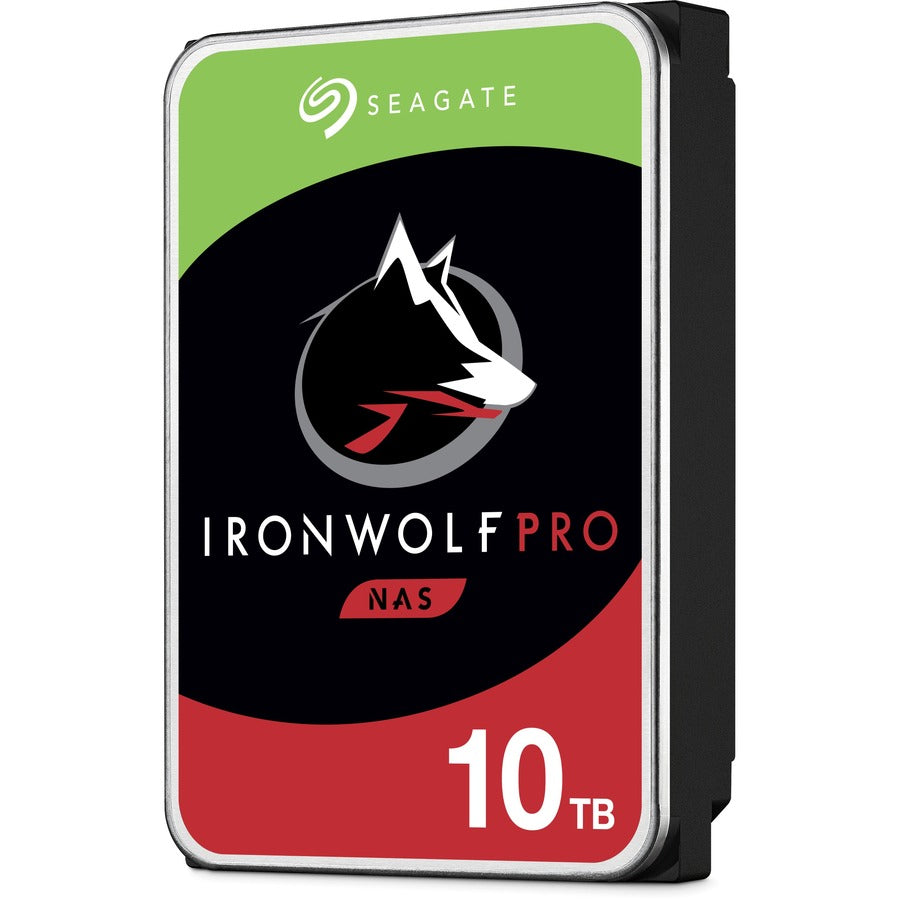 Seagate-IMSourcing IronWolf Pro ST10000NE0004 10 TB Hard Drive - 3.5 Internal - SATA (SATA/600)"