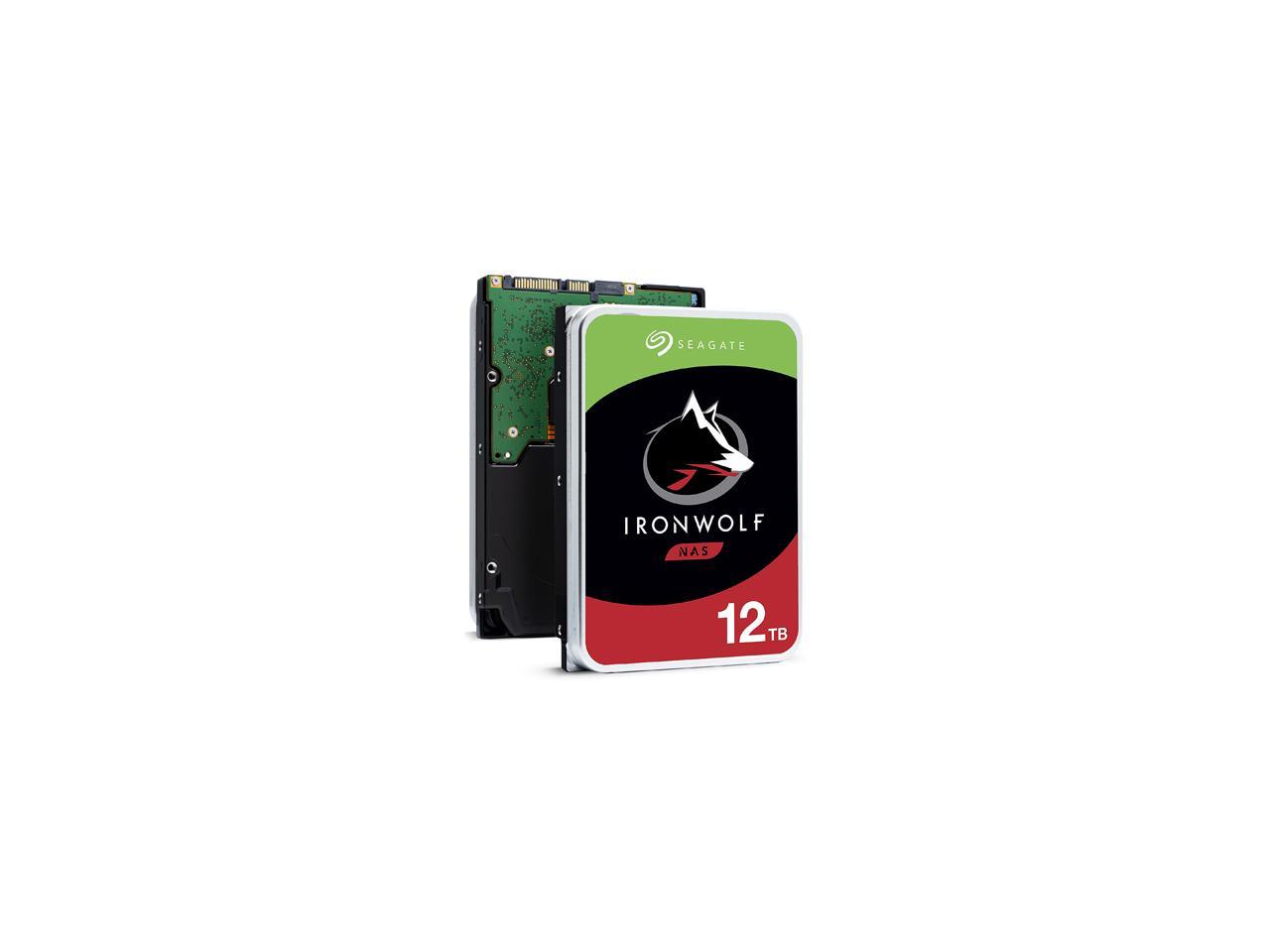 Seagate IronWolf 12TB NAS Hard Drive - 24/7 Enterprise SATA HDD | Tecisoft ST12000VN0008