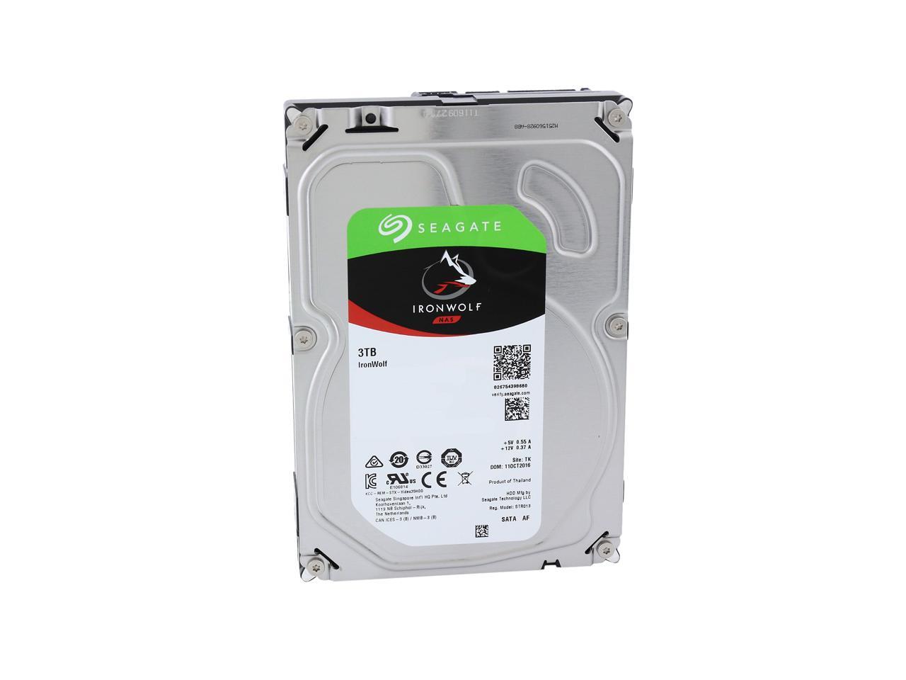 Seagate IronWolf NAS Hard Drive 3TB - ST3000VN007