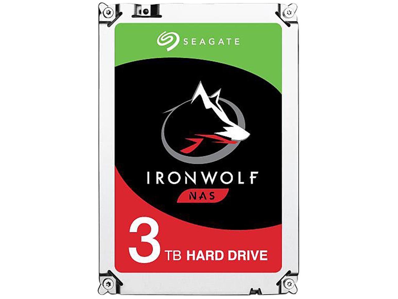 Seagate IronWolf NAS Hard Drive 3TB - ST3000VN007