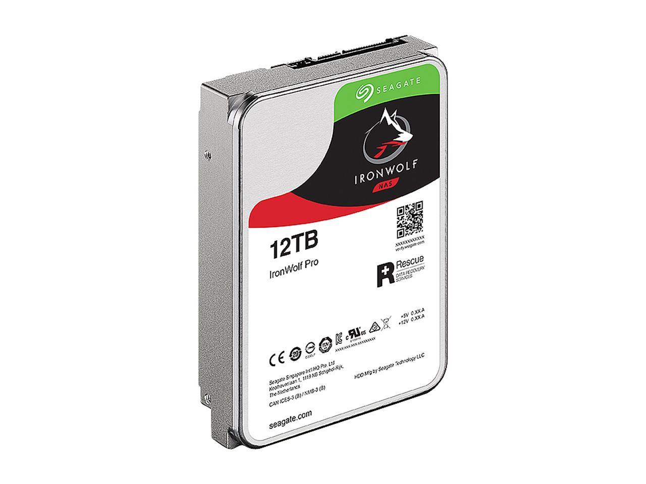 Seagate IronWolf Pro 12TB NAS Hard Drive ST12000NE0008
