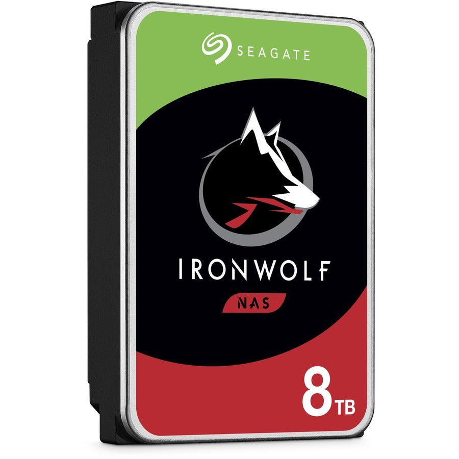 Seagate Ironwolf Nas St8000Vn004 8Tb 7200Rpm Sata 6.0 Gb/S 256Mb Hard Drive (3.5 Inch 512E Model)