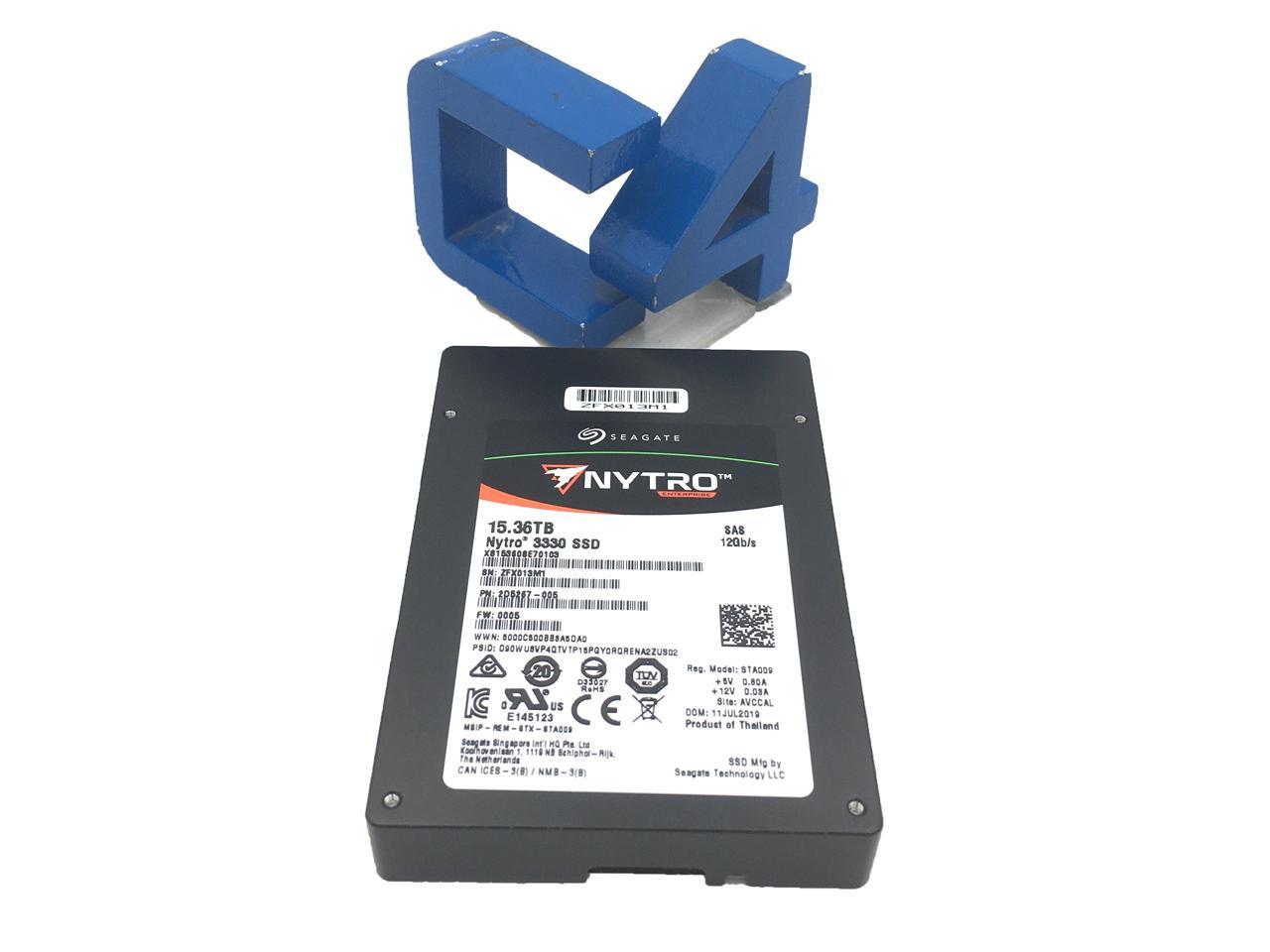 Seagate Nytro 3330 Xs15360Se70103 2.5" 15.36Tb Sas 12Gb/S 3D Etlc Solid State Disk - Enterprise