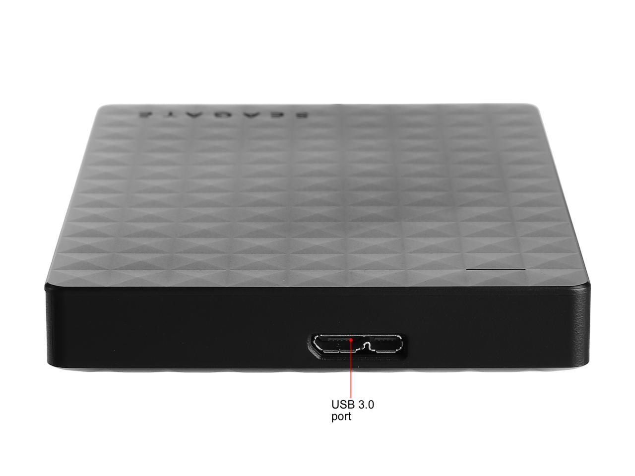 Seagate Portable Hard Drive 1Tb Hdd - External Expansion For Pc Windows Ps4 & Xbox - Usb 2.0 & 3.0 Black (Stea1000400)