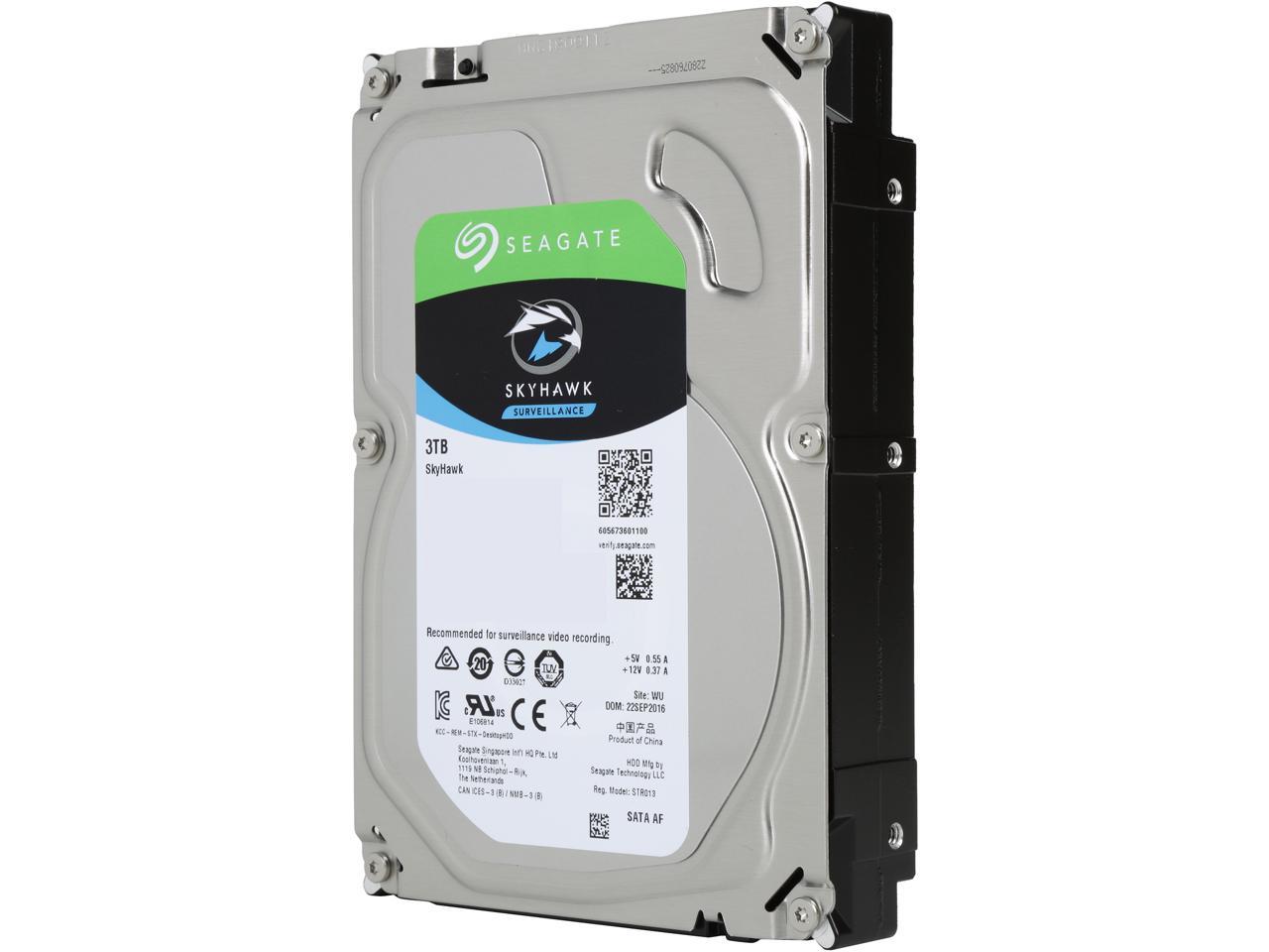 Seagate® SkyHawk 3TB Surveillance HDD (ST3000VX010)