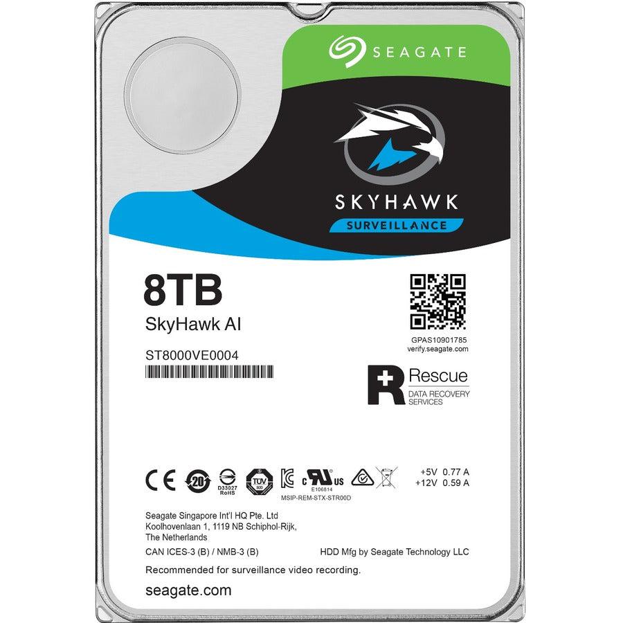 Seagate SkyHawk AI 8TB Surveillance Hard Drive ST8000VE001