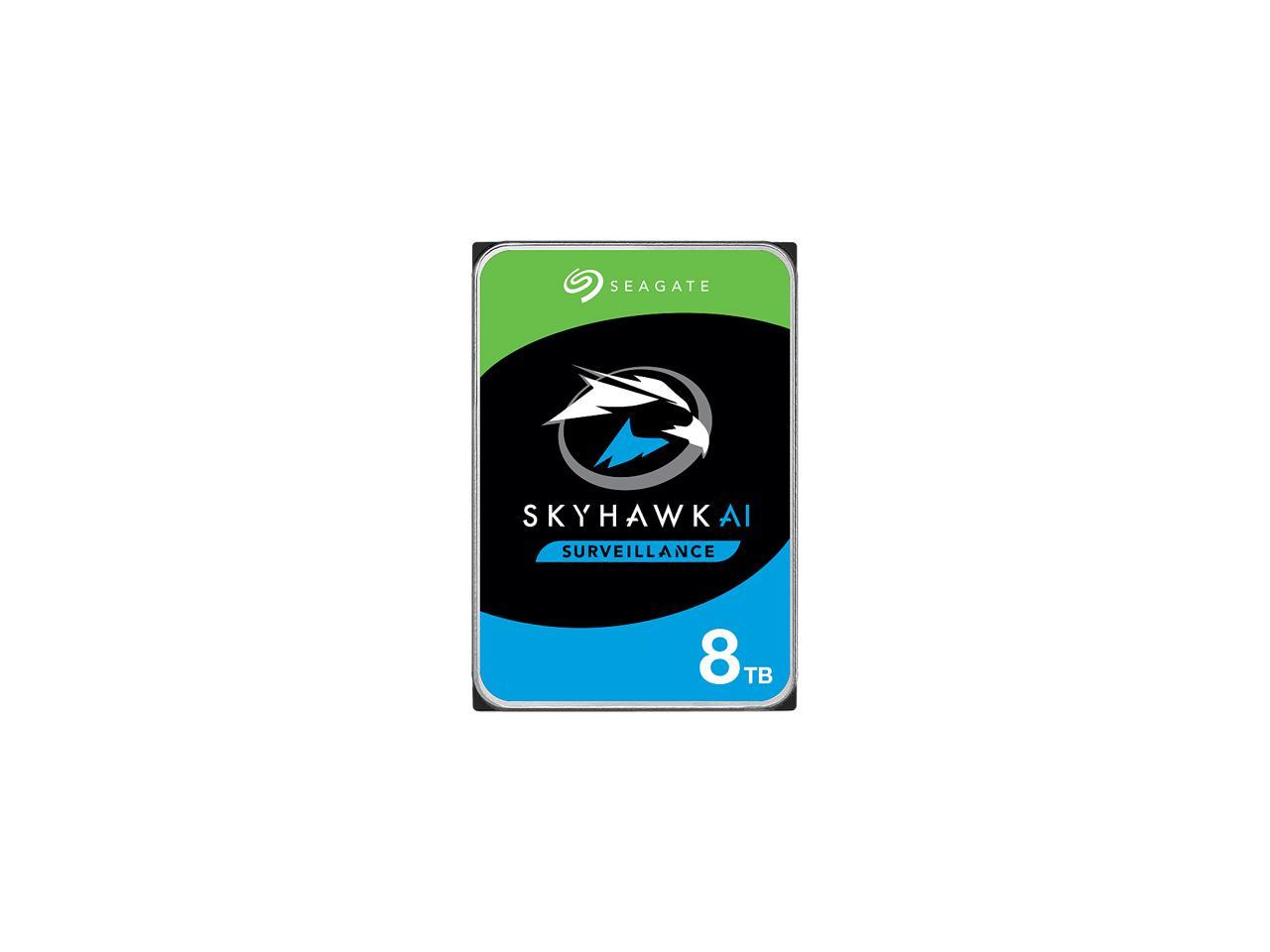 Seagate SkyHawk AI 8TB Surveillance Hard Drive ST8000VE001