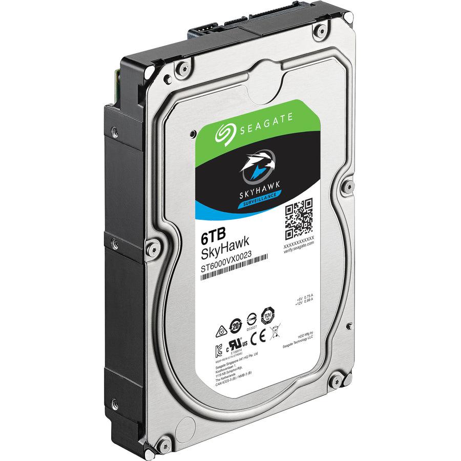 Seagate Skyhawk 6Tb Surveillance Hard Drive 256Mb Cache Sata 6.0Gb/S 3.5" Internal Hard Drive St6000Vx0023