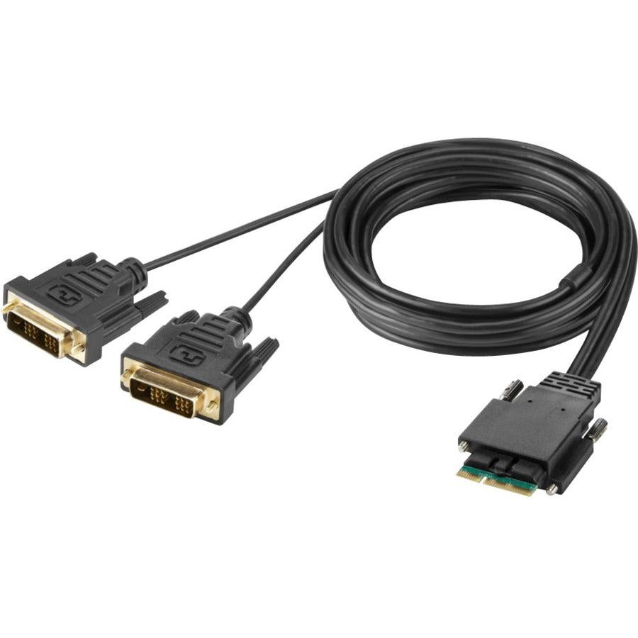 Secure KVM Switch - 2-Port Dual Head DVI Modular NIAP PP 4.0 | Belkin F1DN202MOD-DD-4