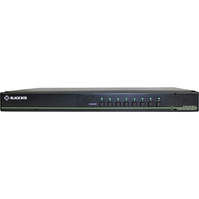 Secure KVM Switch NIAP 3.0 Certified - Government Security Solution | TecISoft SS8P-SH-DP-UCAC