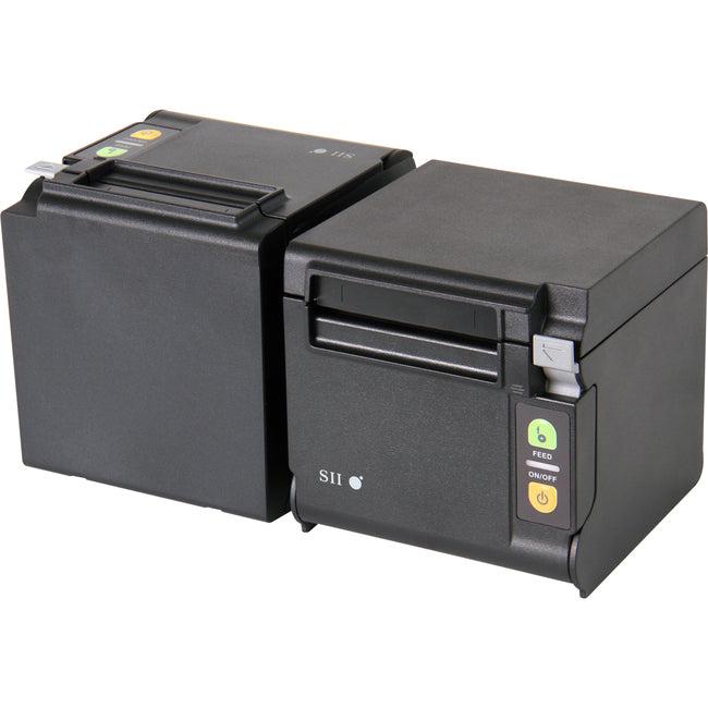 Seiko Qaliber RP-D10-K27J1-U Desktop Direct Thermal Printer - Monochrome - Receipt Print - USB - Black RP-D10-K27J1-U1C3