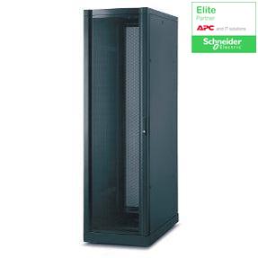 Seismic Server Rack 42U Enclosure - NetShelter VX Earthquake Resistant | APC AR2144BLK