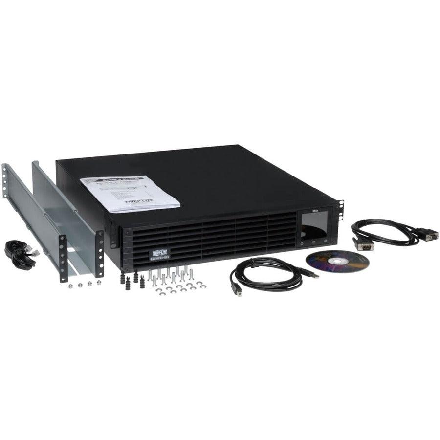 Server Rack Battery Backup - Line-Interactive UPS with Network Management | Tripp Lite SMART2200RM2UN
