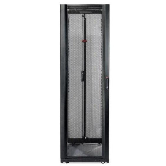 Server Rack Enclosure - NetShelter SX 45U Black Data Center Cabinet | APC AR3105