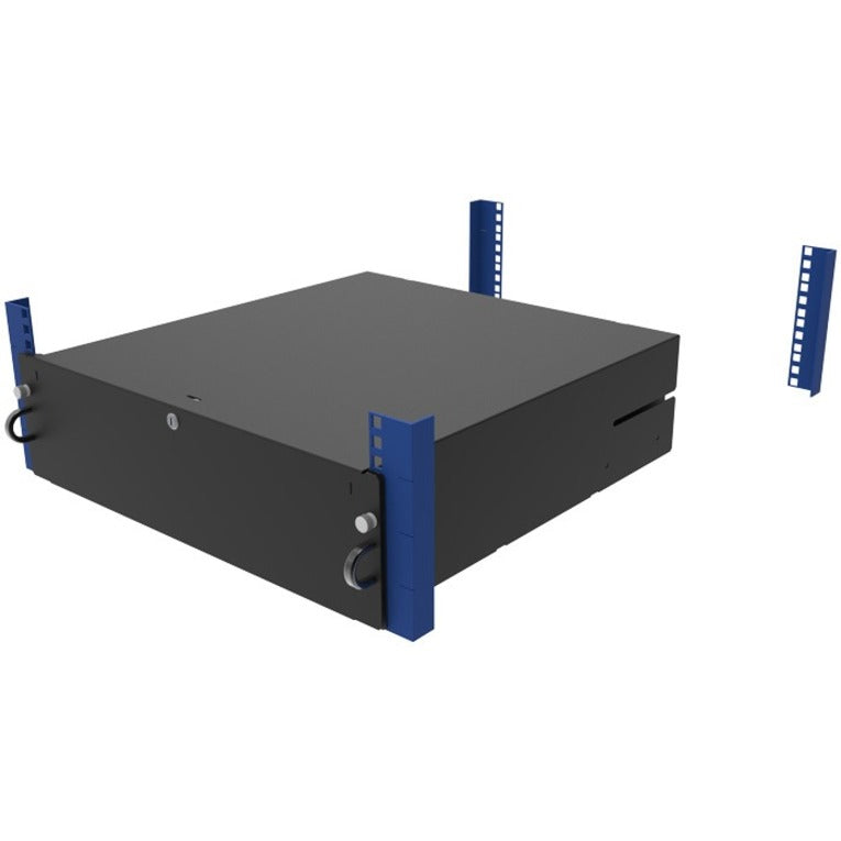 Server Rack Sliding Shelves - 2U-4U Lockable Rackmount Drawers | RackSolutions 160-5030