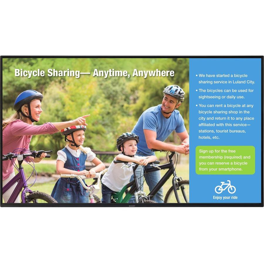 Sharp 4T-B80CJ1U Digital Signage Display