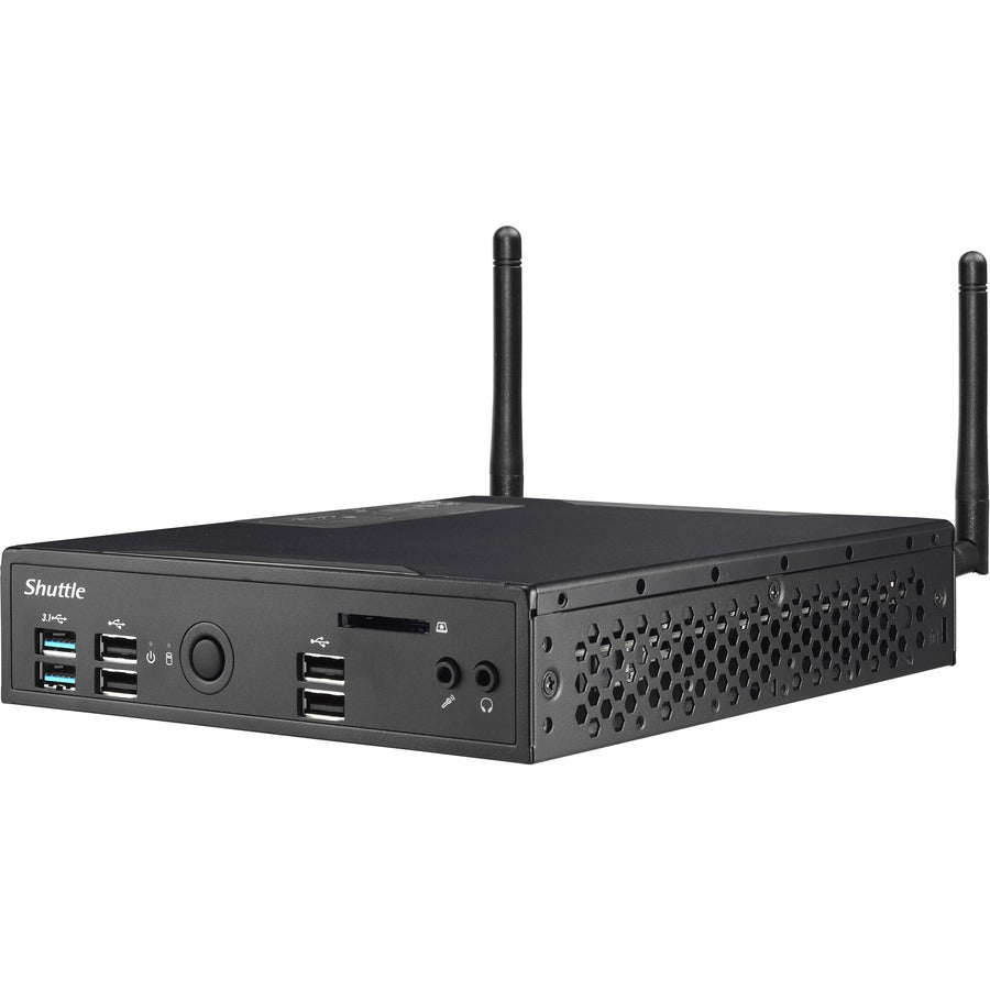 Shuttle XPC slim DS10U Barebone System - Slim PC - Intel Celeron 4205U 1.80 GHz