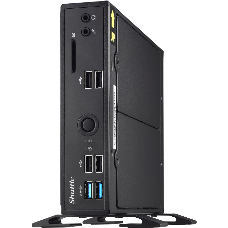 Shuttle XPC slim DS10U Barebone System - Slim PC - Intel Celeron 4205U 1.80 GHz