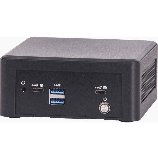 SimplyNUC Topaz 2 i3 NUC12TZi3 Desktop Computer - Intel Core i3 12th Gen i3-1215U Hexa-core (6 Core) - 8 GB RAM DDR4 SDRAM - 256 GB M.2 PCI Express 3.0 SSD - Mini PC 91M-58G4-0B1
