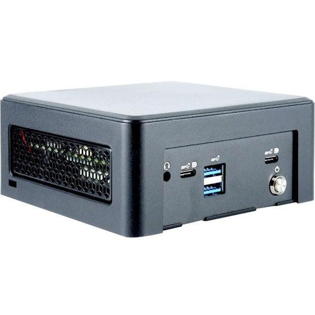 SimplyNUC Topaz i7 NUC11TZi7 Desktop Computer - Intel Core i7 11th Gen - 8 GB - 512 GB SSD - Small Form Factor 91M-DT04-0A1