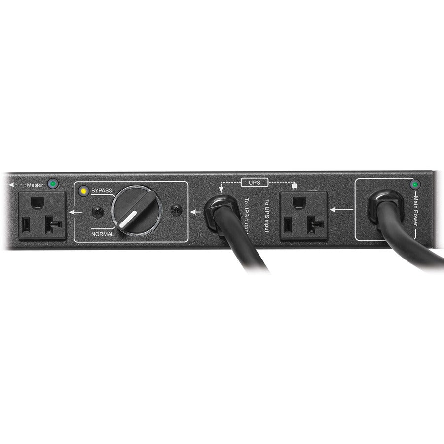 Single-Phase Hot-Swap PDU - 6x NEMA 5-20R Rack Mount Power | TecISoft PDUB201U